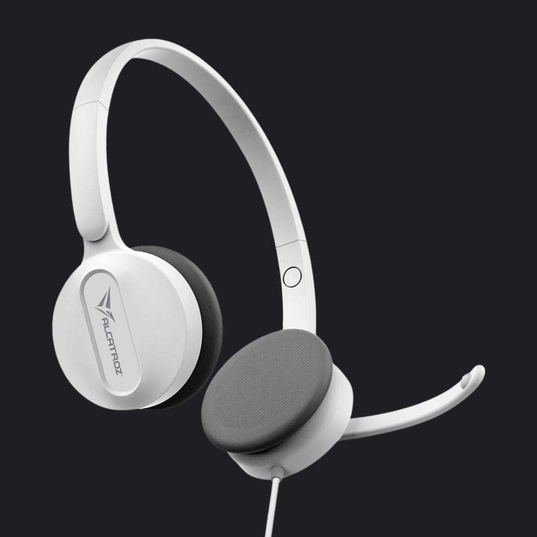 Alcatroz XP 3 3.5mm Headset with Mic - White
