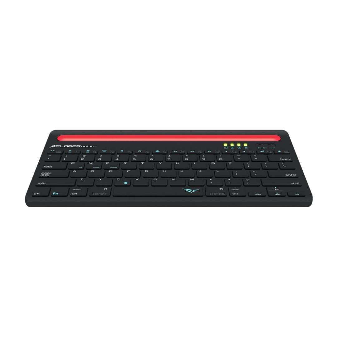 Alcatroz Xplorer Dock 1 Bluetooth Keyboard - Black/Red