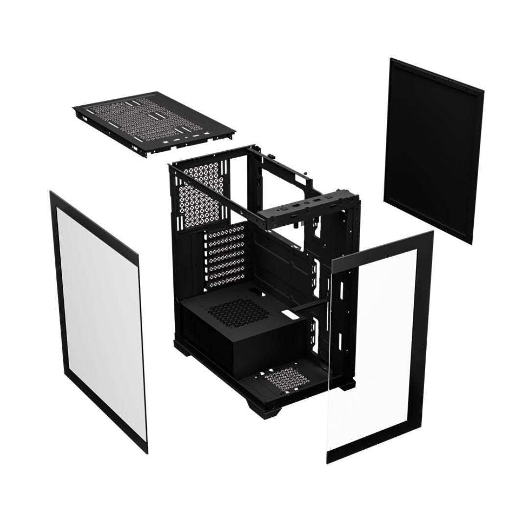 Armaggeddon Aquaron Pro ATX Gaming Case - Black