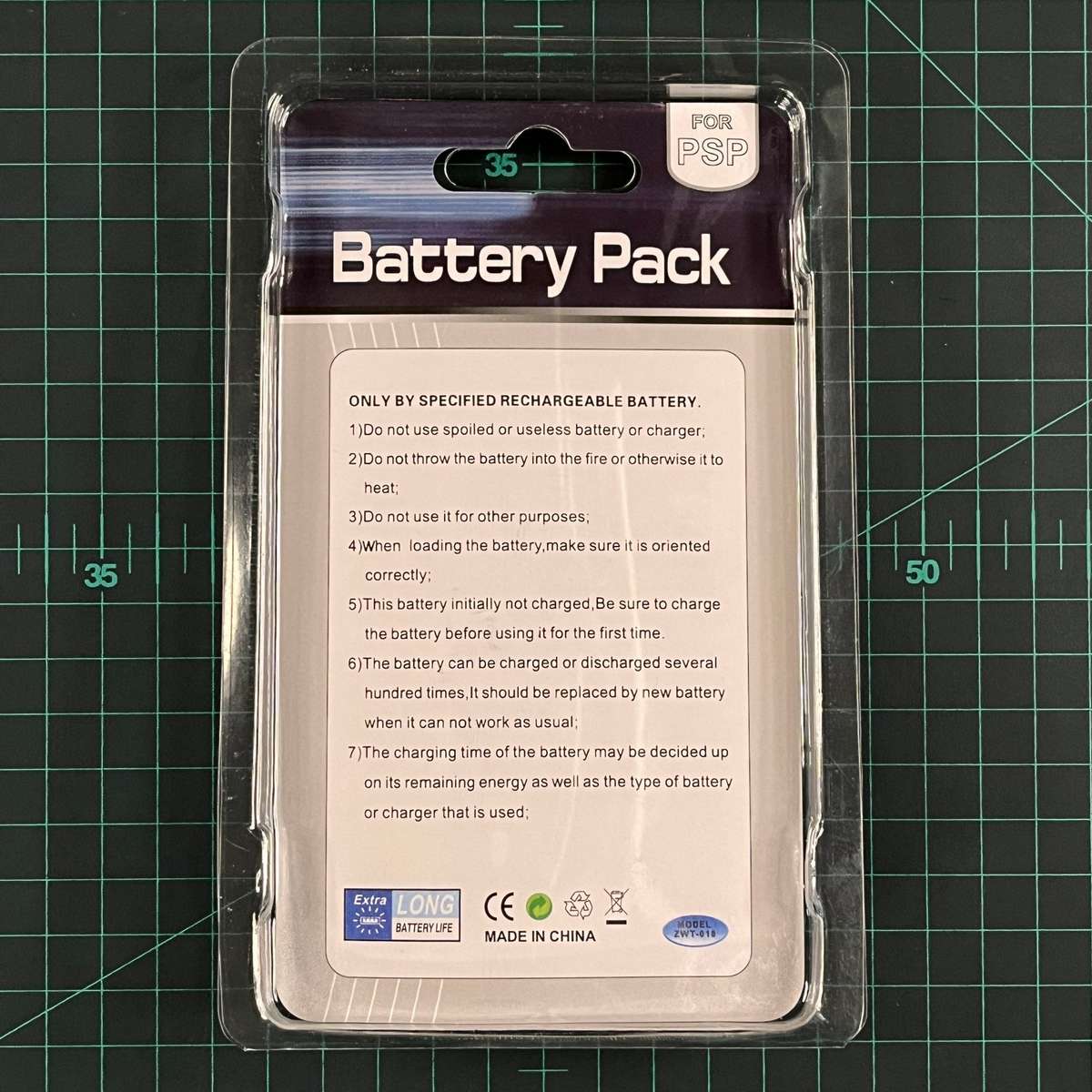 Battery Pack | Generic 3rd Party | PSP | Playstation Portable | Accessories