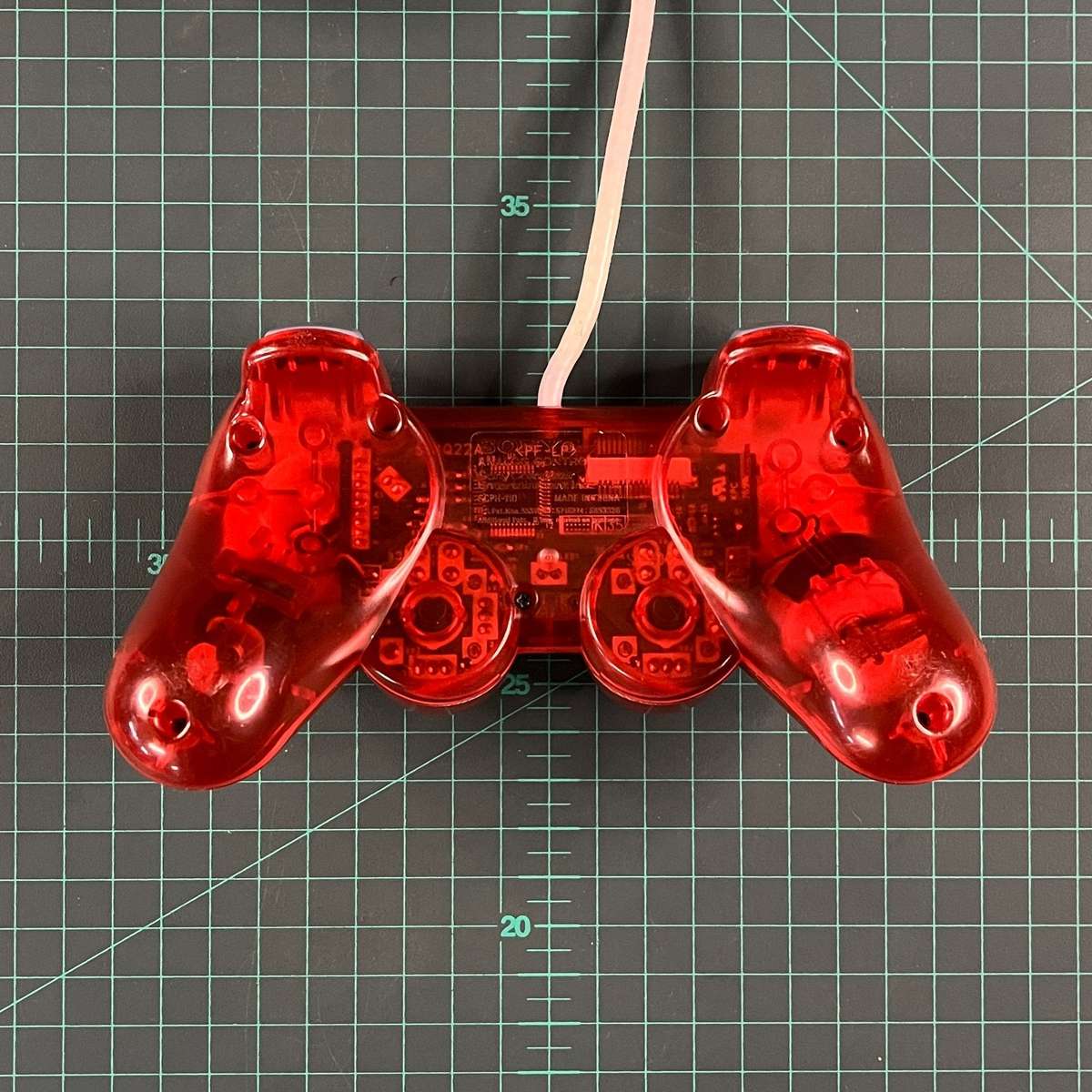 Dualshock Controller | Crimson Red | Playstation 1 | PS1 | Accessories