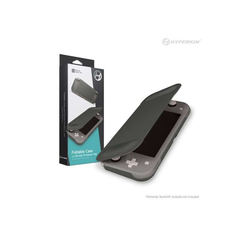 Hyperkin Foldable Case and Screen Protector Set For Switch Lite - Gray