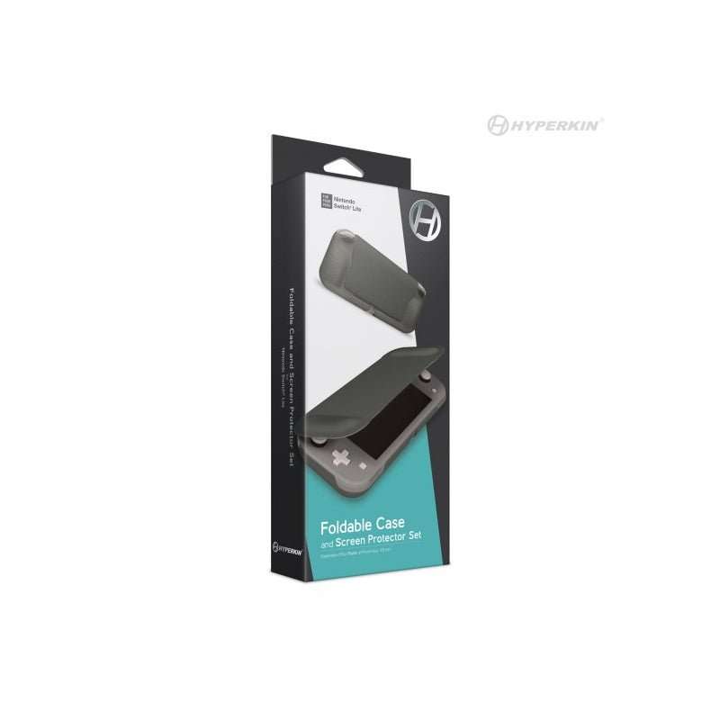 Hyperkin Foldable Case and Screen Protector Set For Switch Lite - Gray
