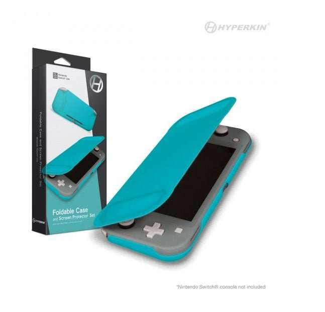 Hyperkin Foldable Case and Screen Protector Set For Switch Lite - Turquoise