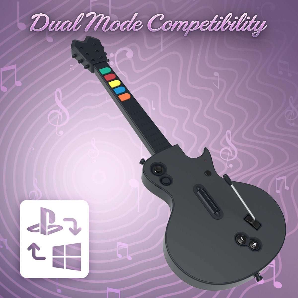 Hyperkin Hyper Jammer Wireless Guitar for PC/PS3