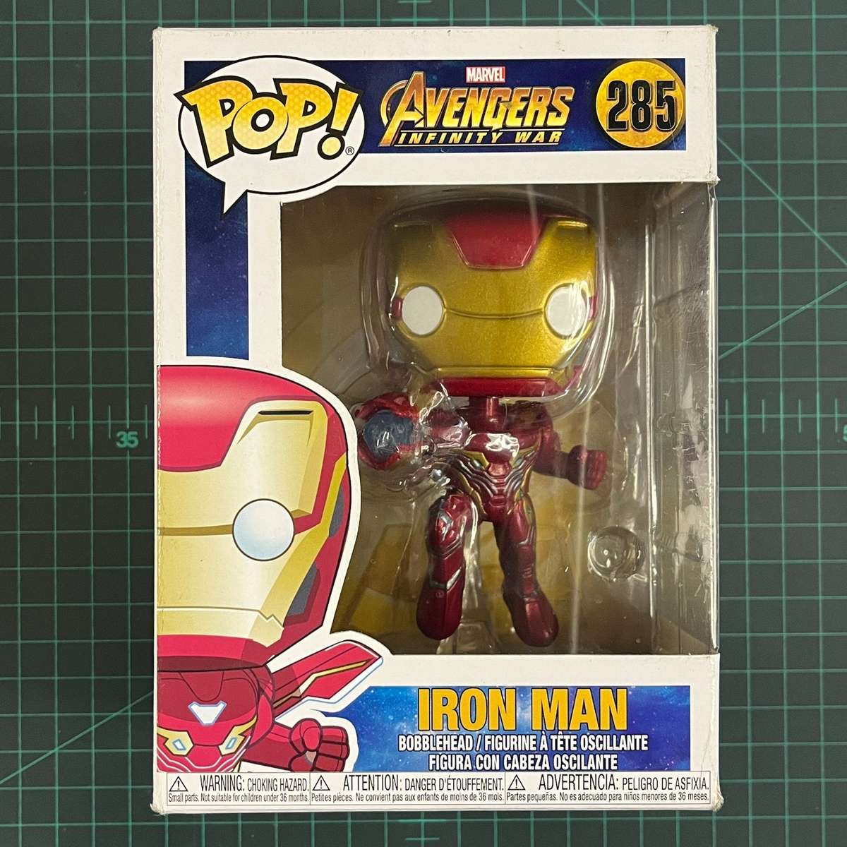 Iron Man | #285 | Avengers Infinity War | Funko Pop | Collectible | Toy | In DMG Box