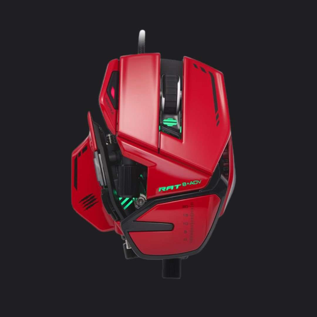 Mad Catz R.A.T. 8+ ADV Highly Customizable Optical Wired Gaming Mouse