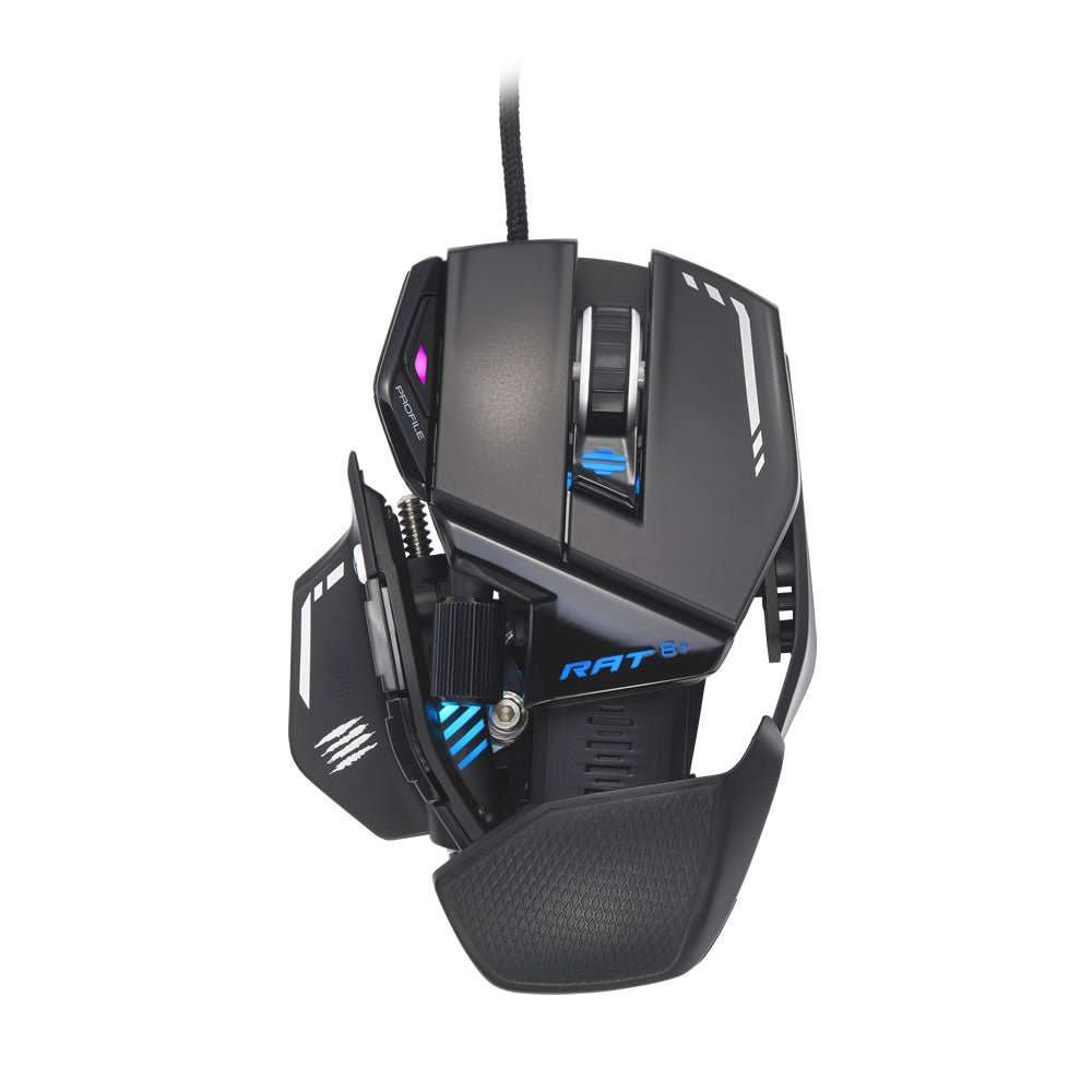 Mad Catz R.A.T. 8+ Wired Fully Adjustable Gaming Mouse - Black