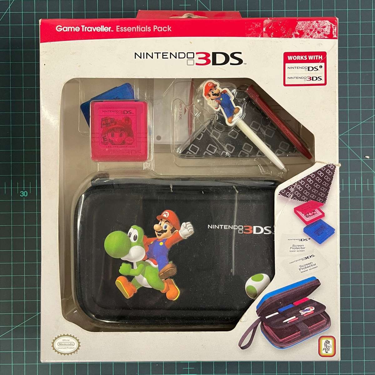 Nintendo Game Traveller Essentials Pack | Mario | 3DS | Accessories | New CIB