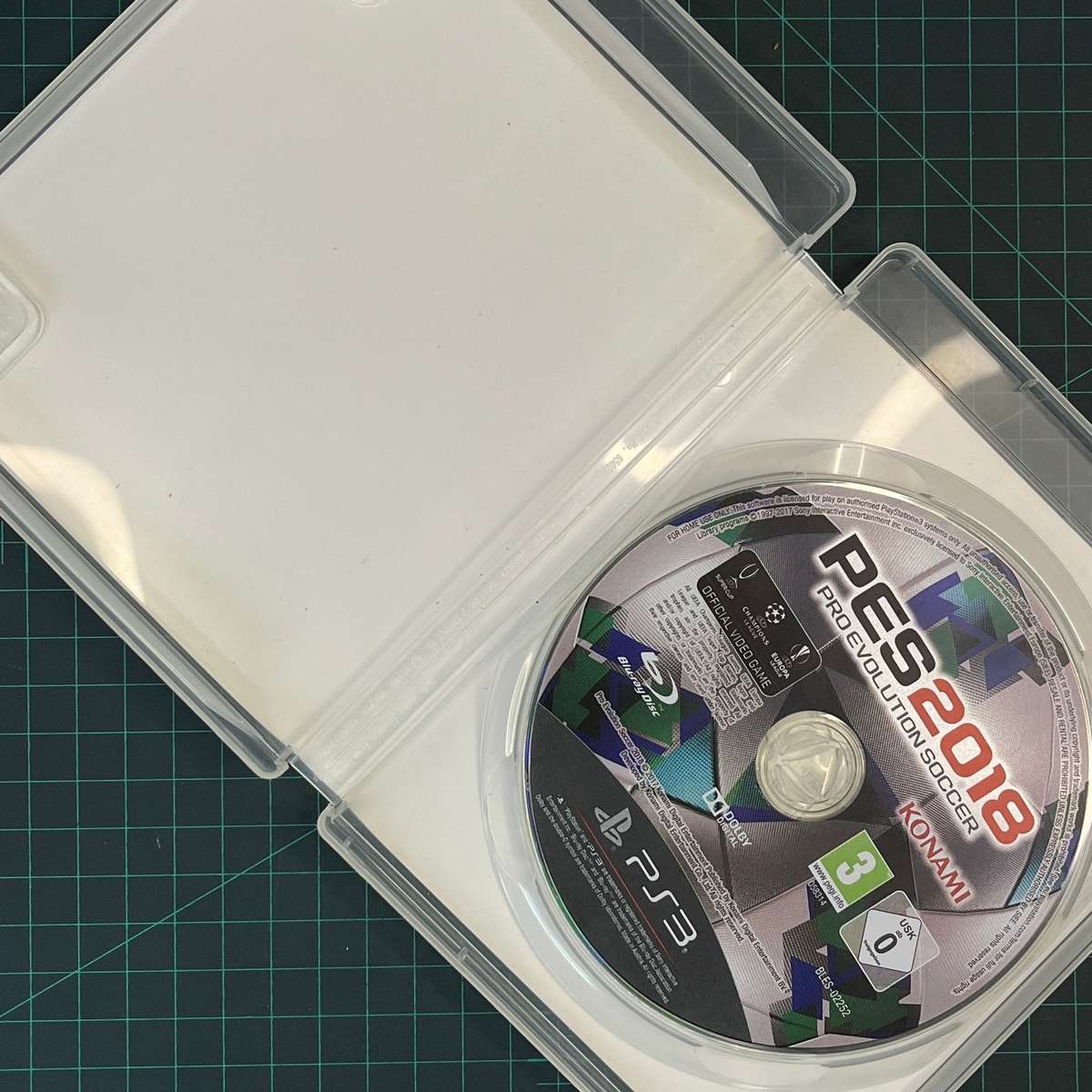 Pro Evolution Soccer 2018  | PS3 | Playstation 3 | Used Game | No Manual