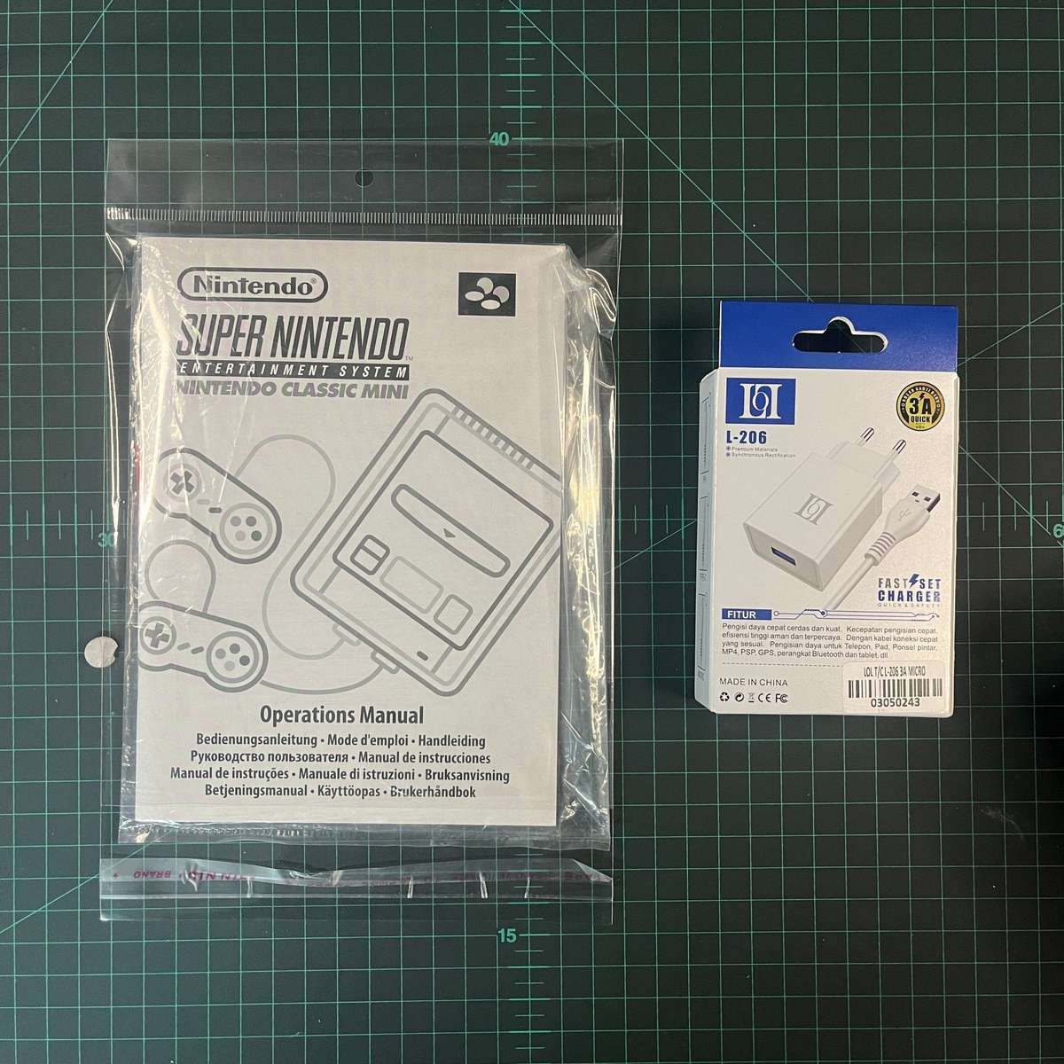 Super Nintendo Entertainment System Classic Mini | Silver/Grey | SNES Console | Used Console