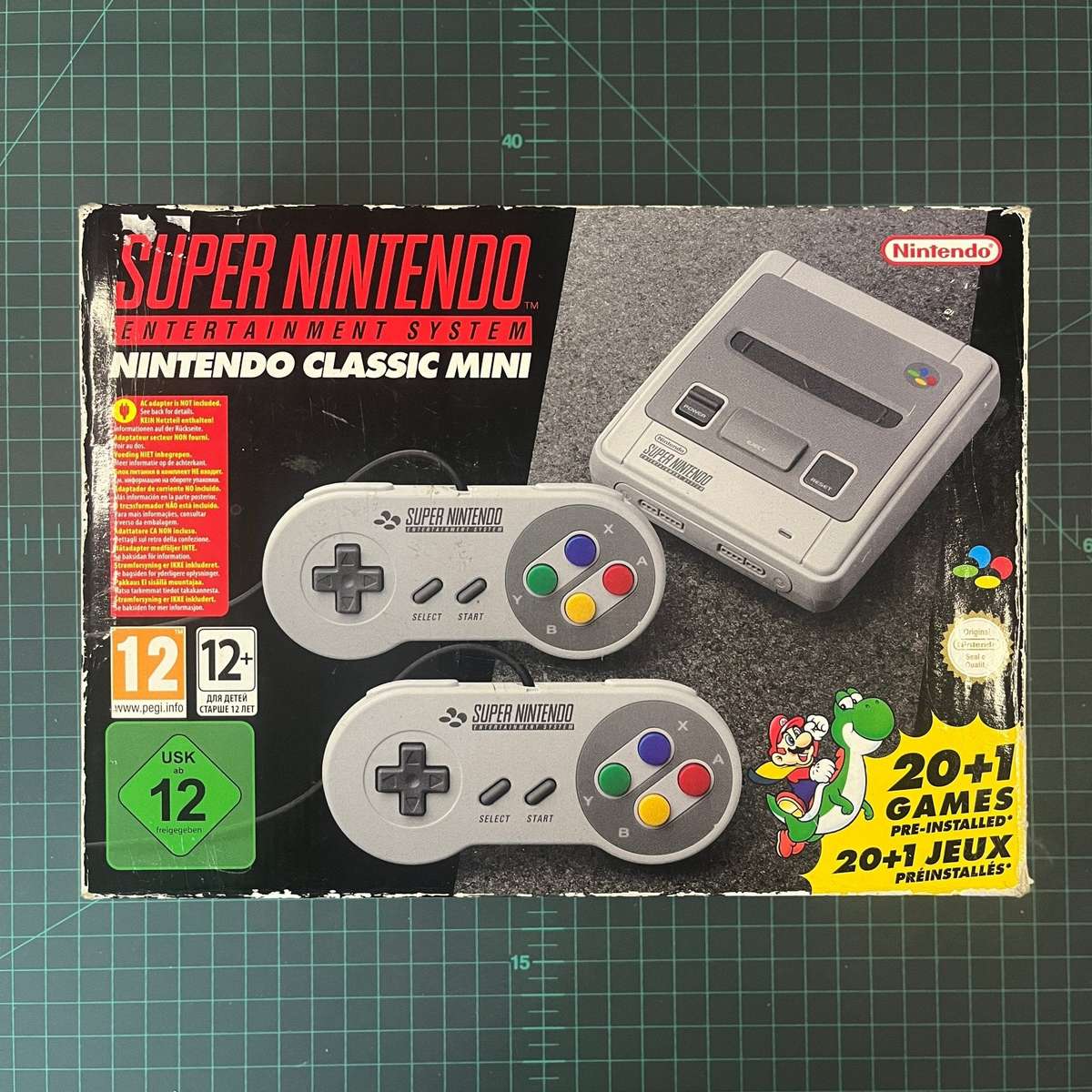 Super Nintendo Entertainment System Classic Mini | Silver/Grey | SNES Console | Used Console
