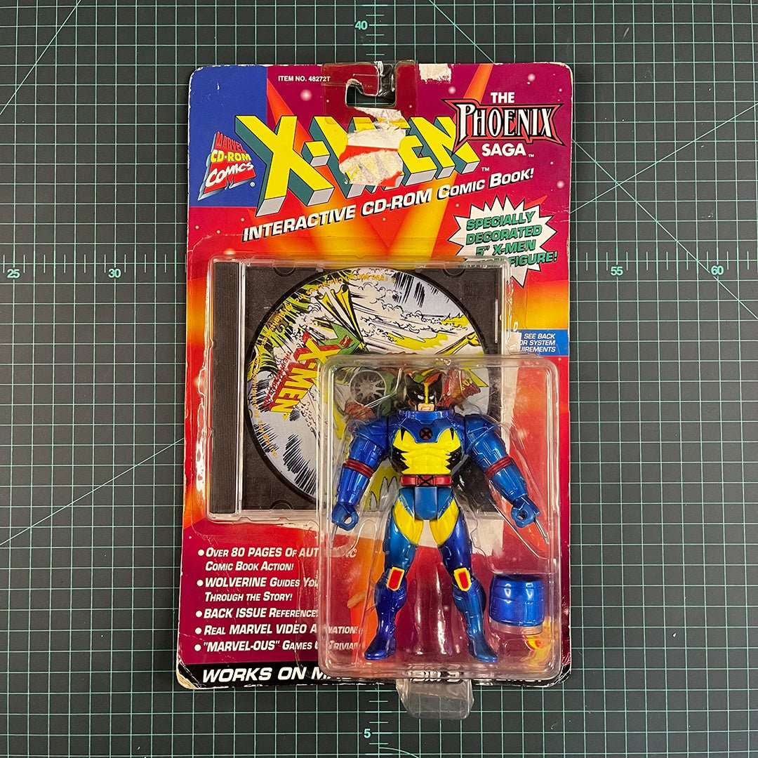 Wolverine | The Phoenix Saga | with interactive CD-ROM | 2003 | Toy Biz | Figurine | Collectible ...