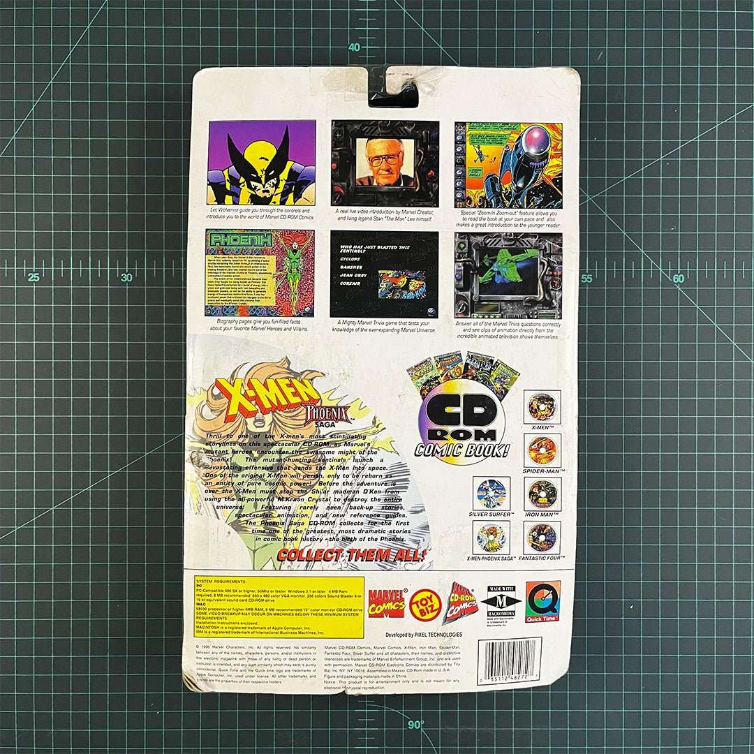 Wolverine | The Phoenix Saga | with interactive CD-ROM | 2003 | Toy Biz | Figurine | Collectible ...