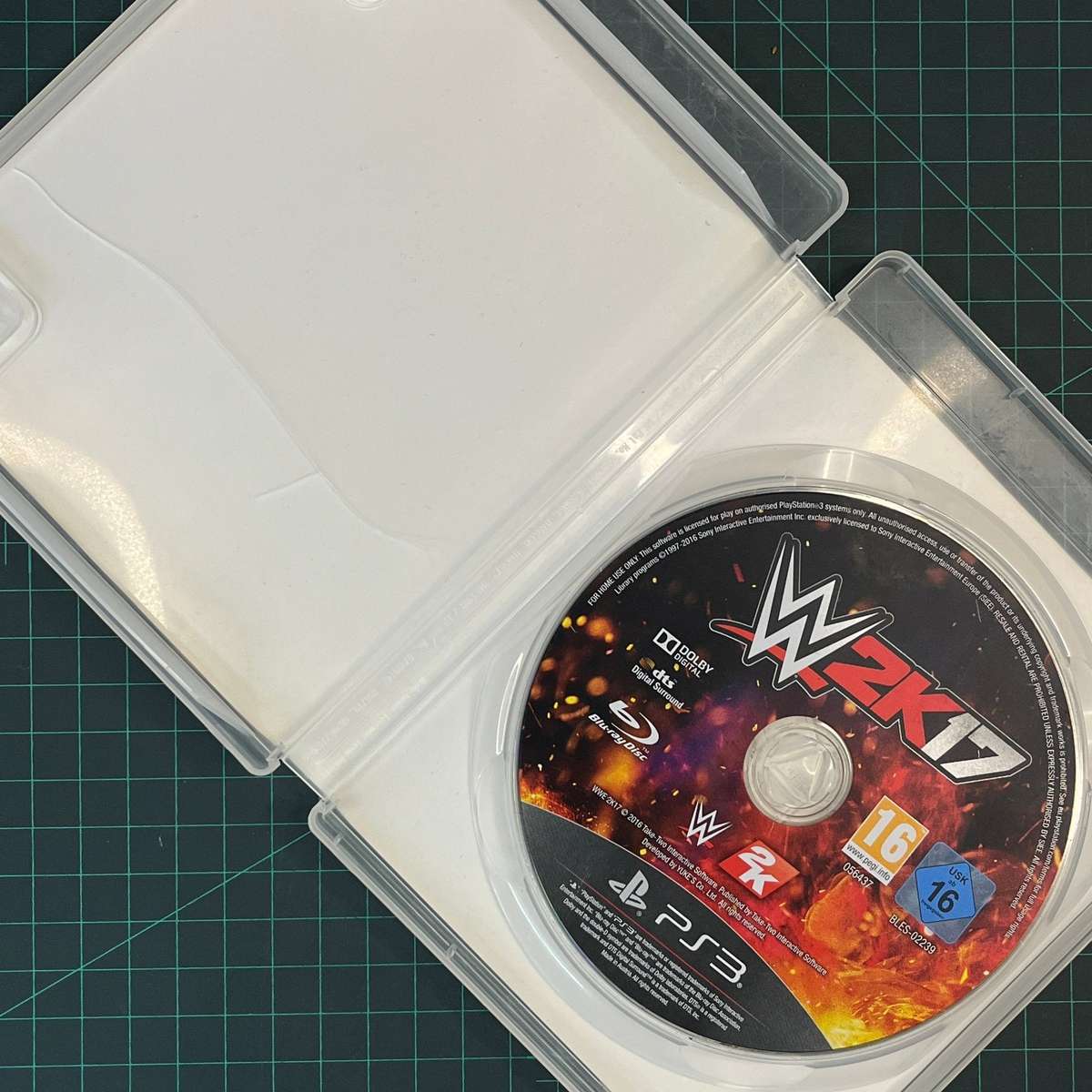 WWE 2K17 | PS3 | PlayStation 3 | Used Game | No manual