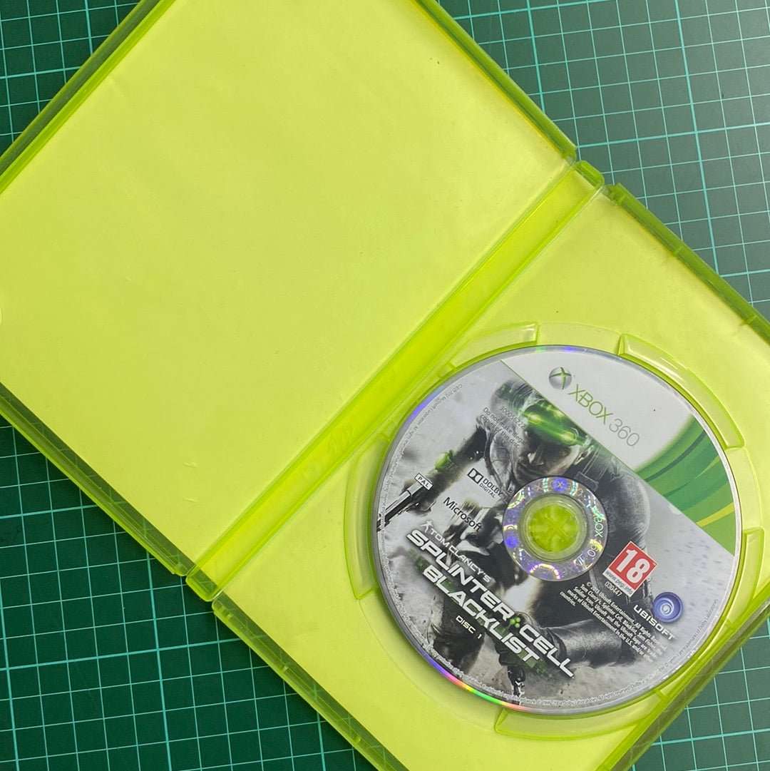 Tom Clancy's Splinter Cell: Blacklist | XBOX 360 | Used Game | No Manual