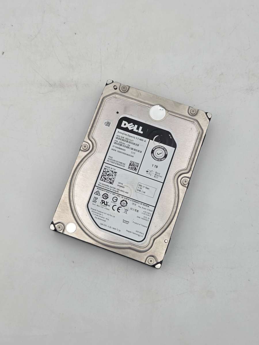 Dell Enterprise Capacity 1.0TB Hard Drive (3) Test Results In Images