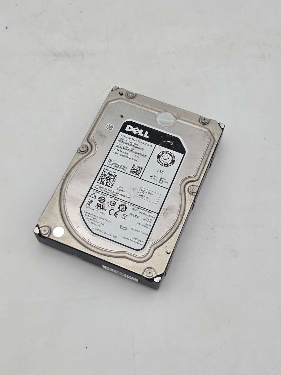 Dell Enterprise Capacity 1.0TB Hard Drive (4) Test Results In Images