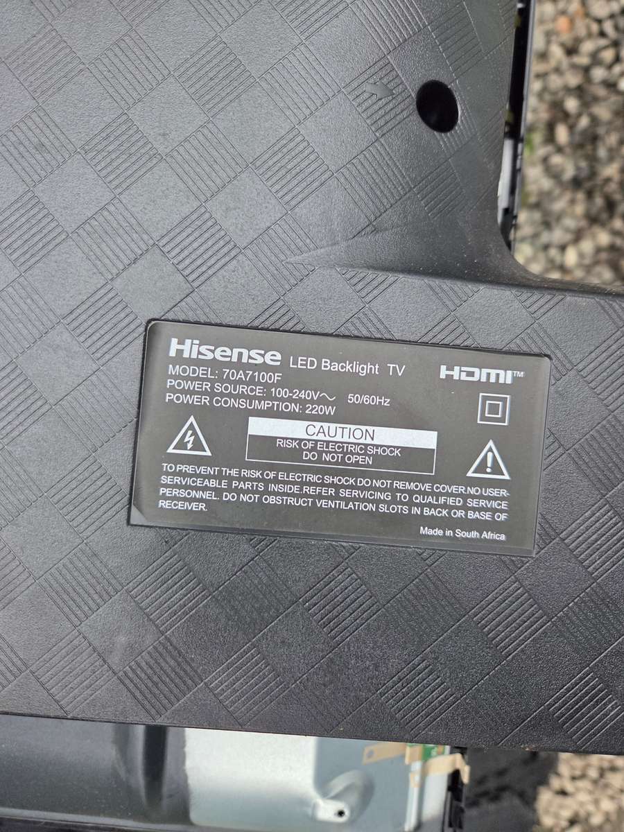 Hisense 70A7100F Complete Internal Ribbon Cable Set (LVDS / T-Con / LED Driver Cables) | Tested
