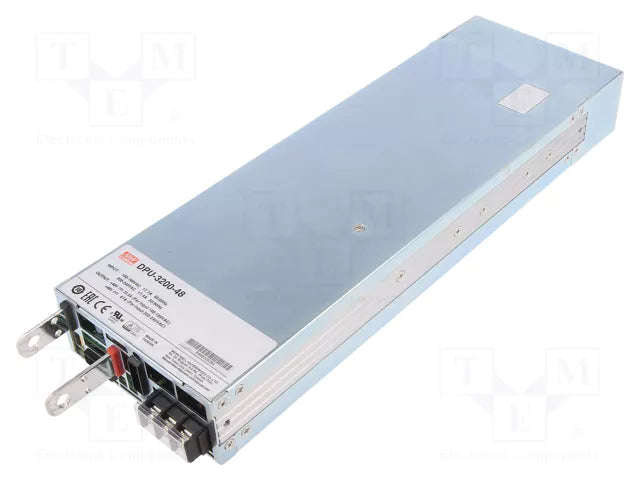67Amp-48V MEAN WELL DPU-3200-48 AC DC Switching PowerSupply 3200w  133Amp