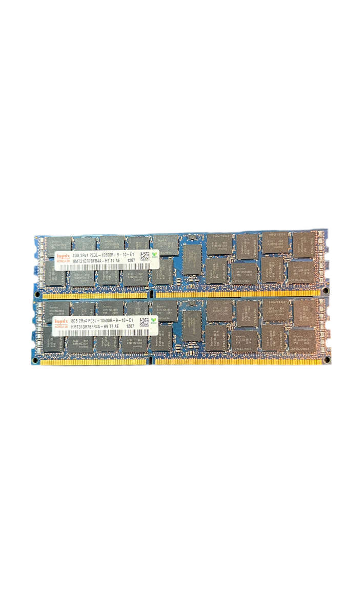 8GB 2Rx4 PC3L 10600R-9-10-E1 Hynix Ram