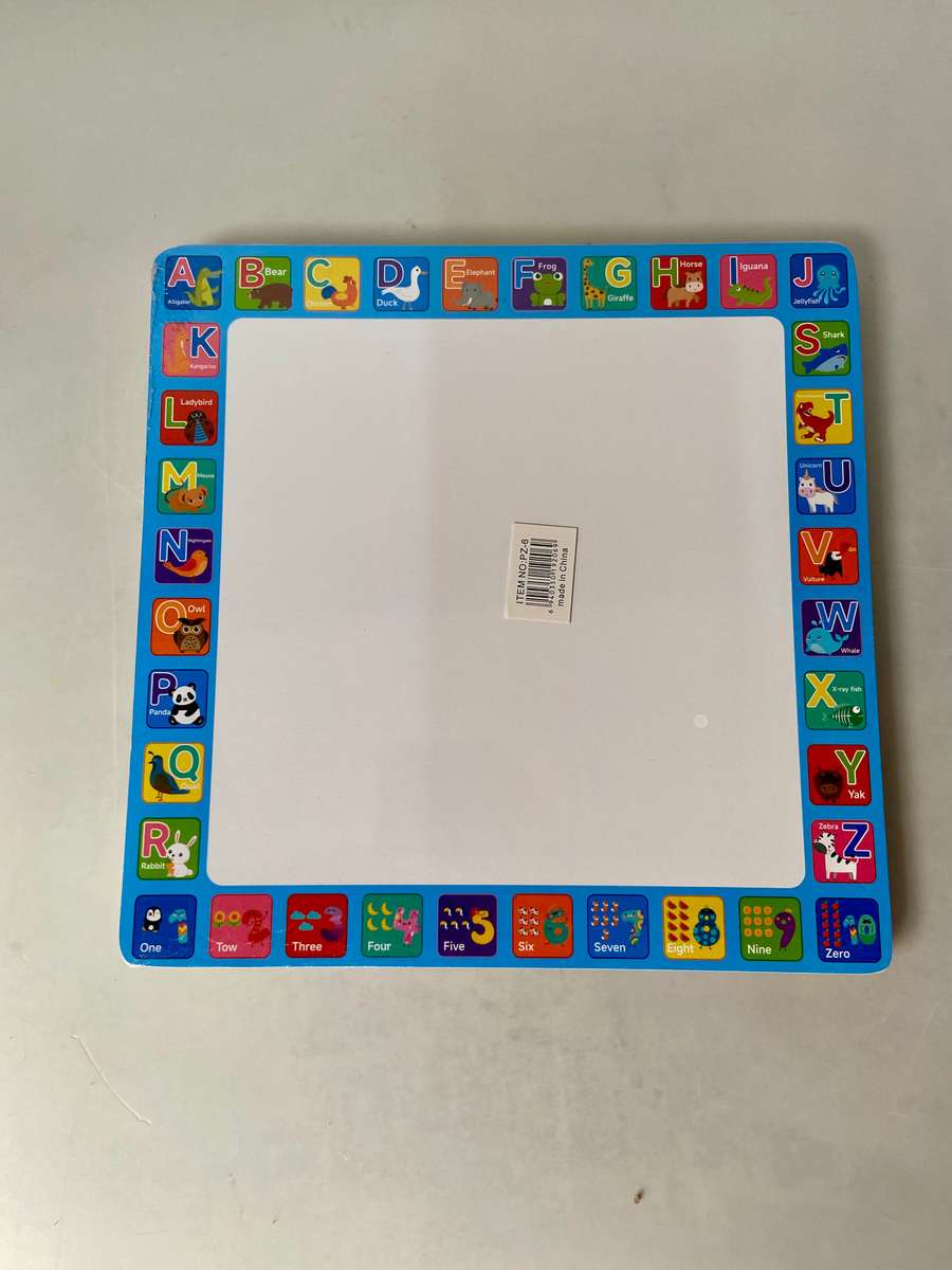 Puzzle and Drawing White Board with Pen