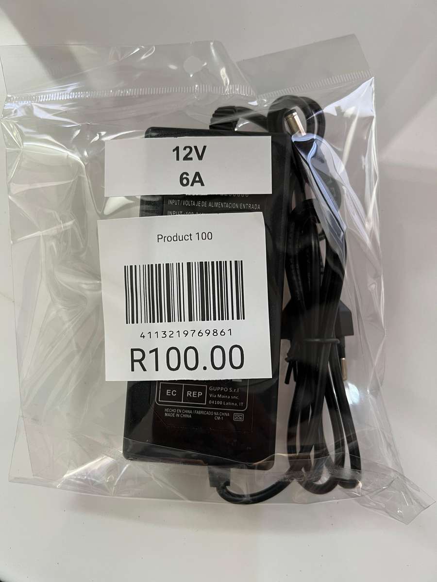 Power Supply 12V 6A
