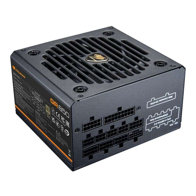 Cougar GR 850 - 850W 80 PLUS Gold Fully Modular ATX 3.1 Power Supply - New (Open Box)