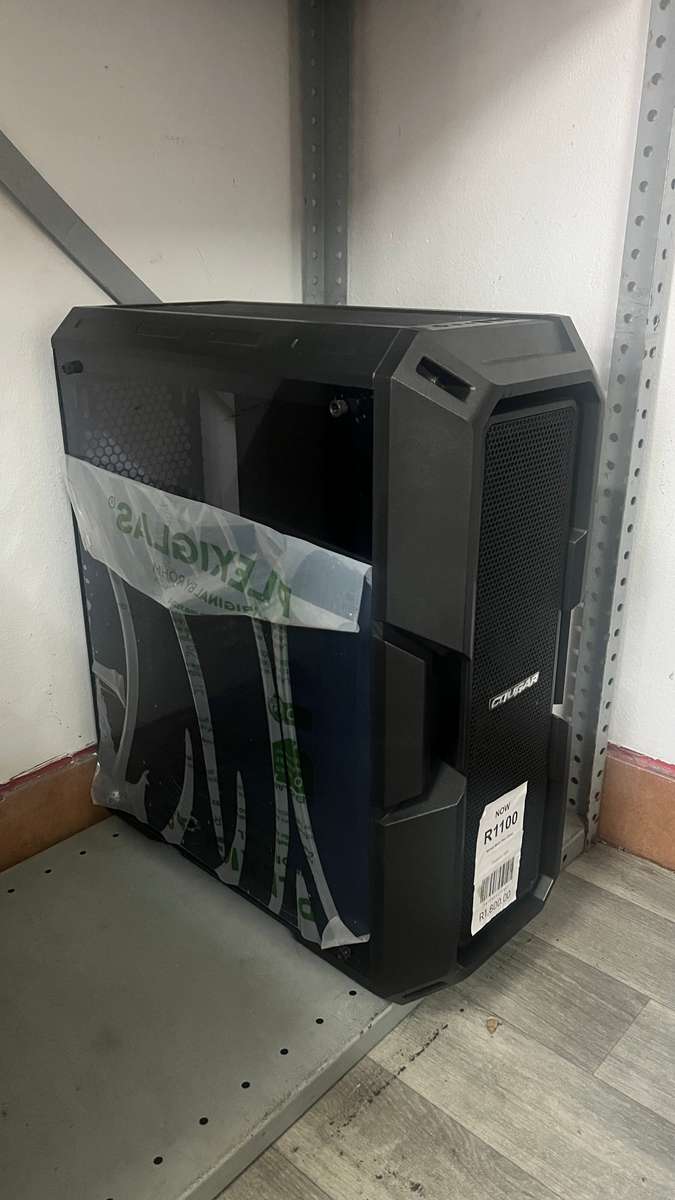 New Cougar MX440 Mesh RGB Gaming Desktop Case Including ARGB Built in Controller and 3 ARGB Fans