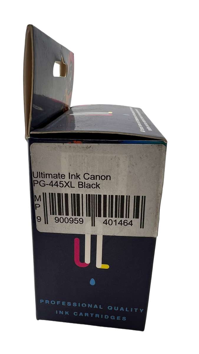Ultimate Ink PG-445XL Black Ink Cartridge for Cannon