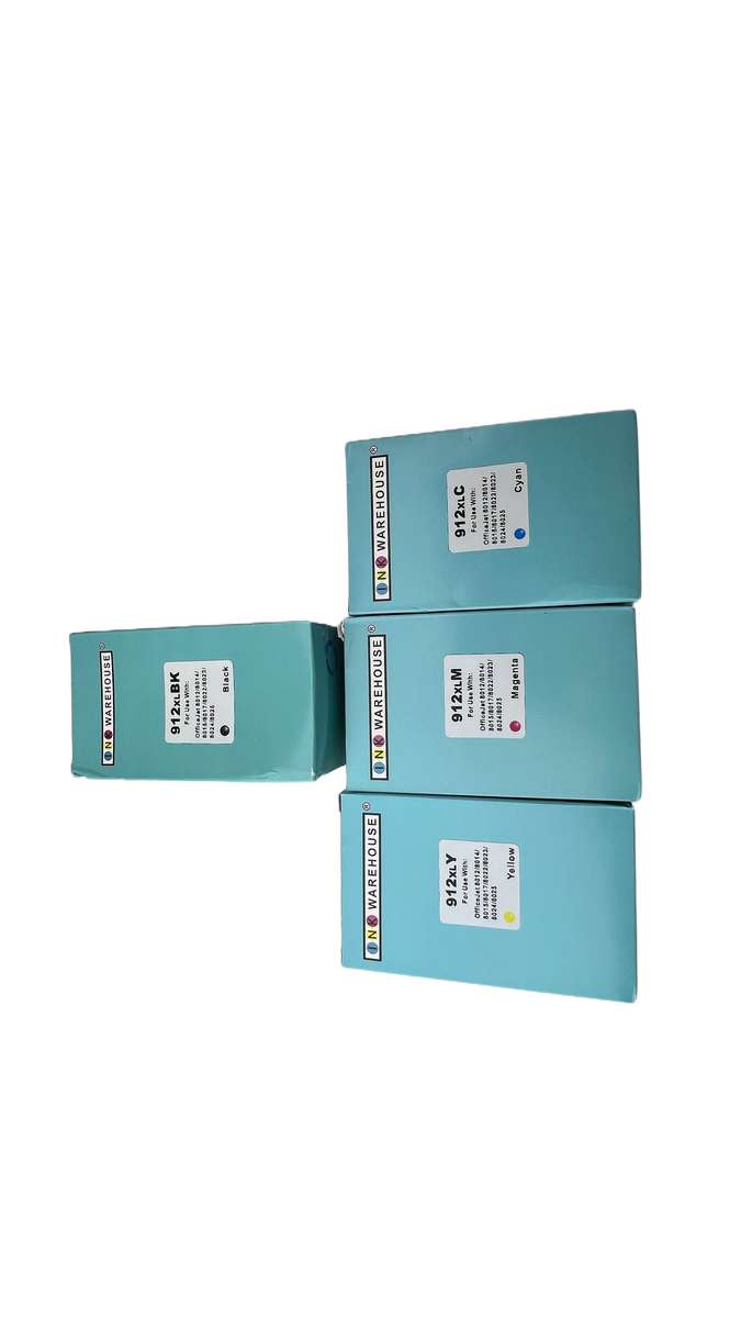 Ink Warehouse Inkjet Cartridges Compatible with HP 912XL /912 - Multipack