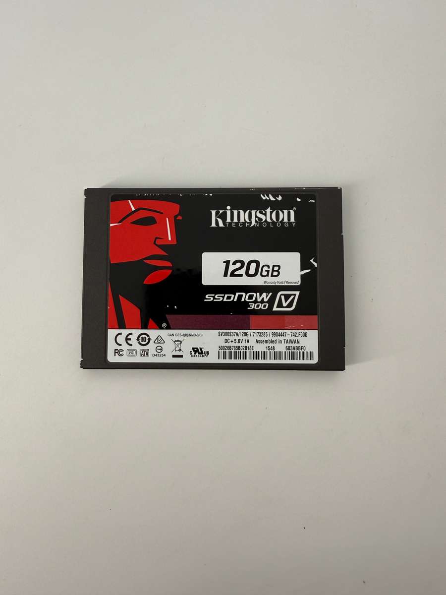 Kingston SV300S37A/120G SSD V300 Series 120GB 2.5" SATAIII Solid State Drive