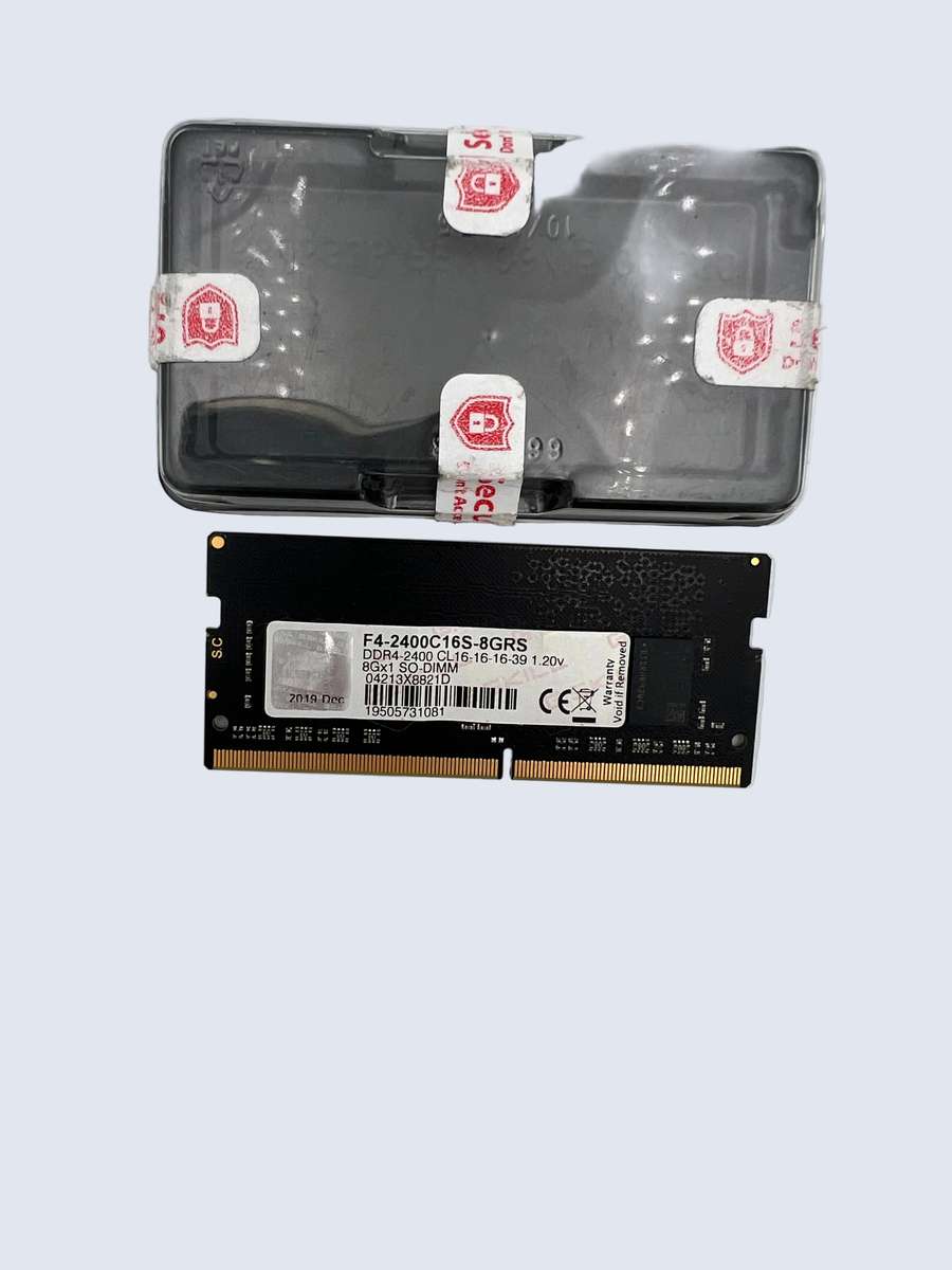 G Skill Ripjaws 8GB DDR4 2400 SODIMM Laptop Ram - Tested
