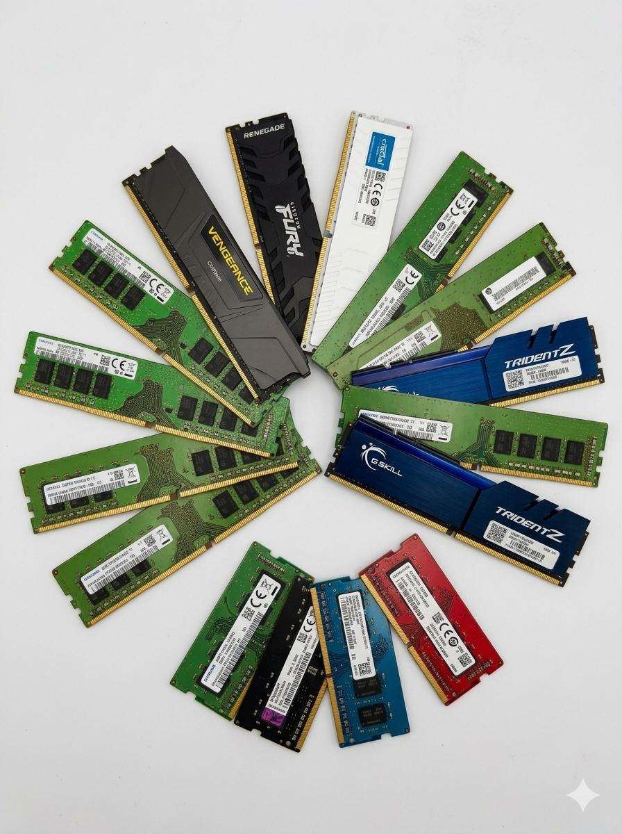 2GB 10600 PC DDR3 Ram Sold Individually (Tested)