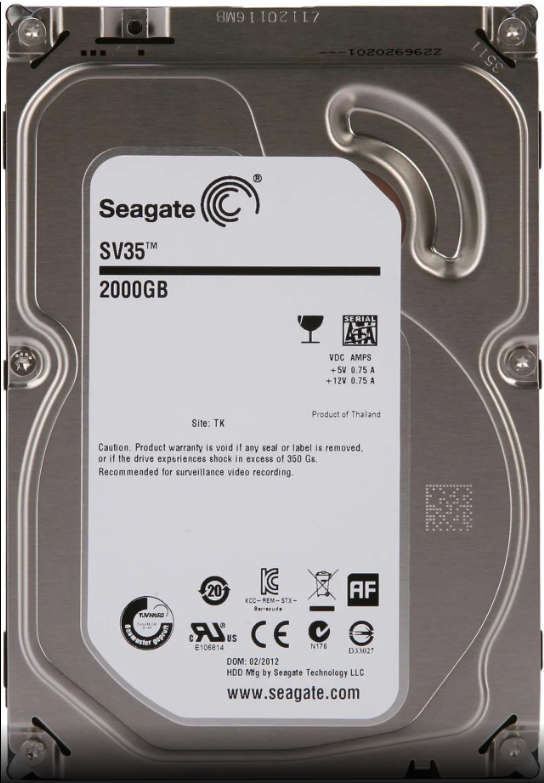 Seagate SV35.6 ST2000VX000 2000GB / 2TB SATA Hard Drive (Test Results In Images) (5)