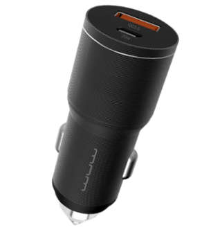 WUW - T76 - USB + Type-C Output Car Charger