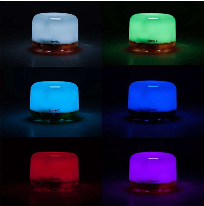 HomeFX Essential Oil Diffuser with 7 LED Colours