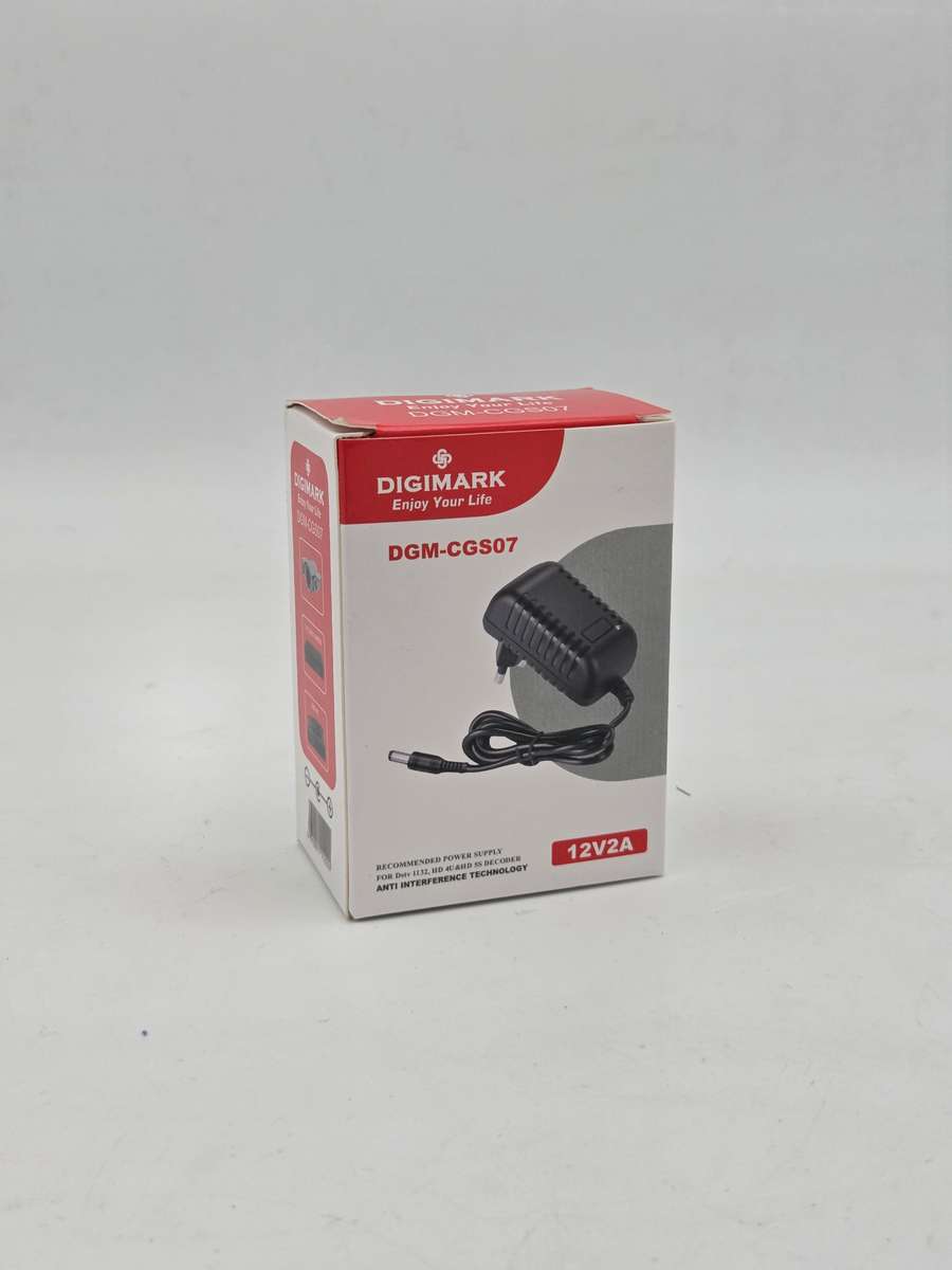 Digimark DGM-CGS07 12V 2A Power Supply Adapter Tip 5.5mmX2.5mm