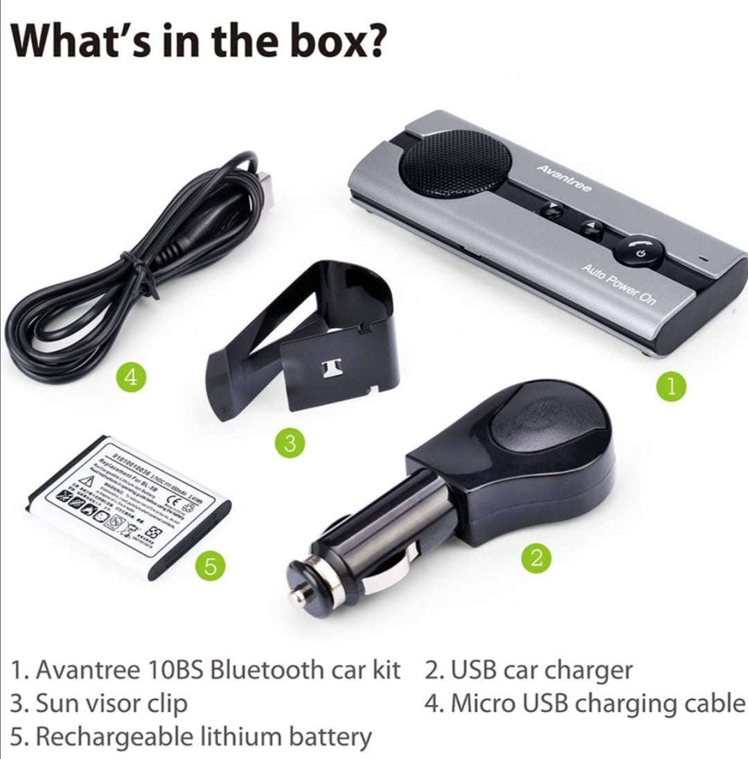 Bluetooth Handsfree Car Kit