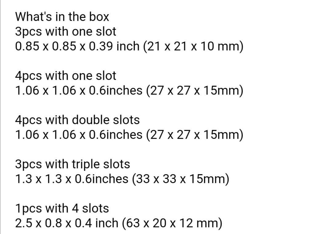 Cable Clip Organizer