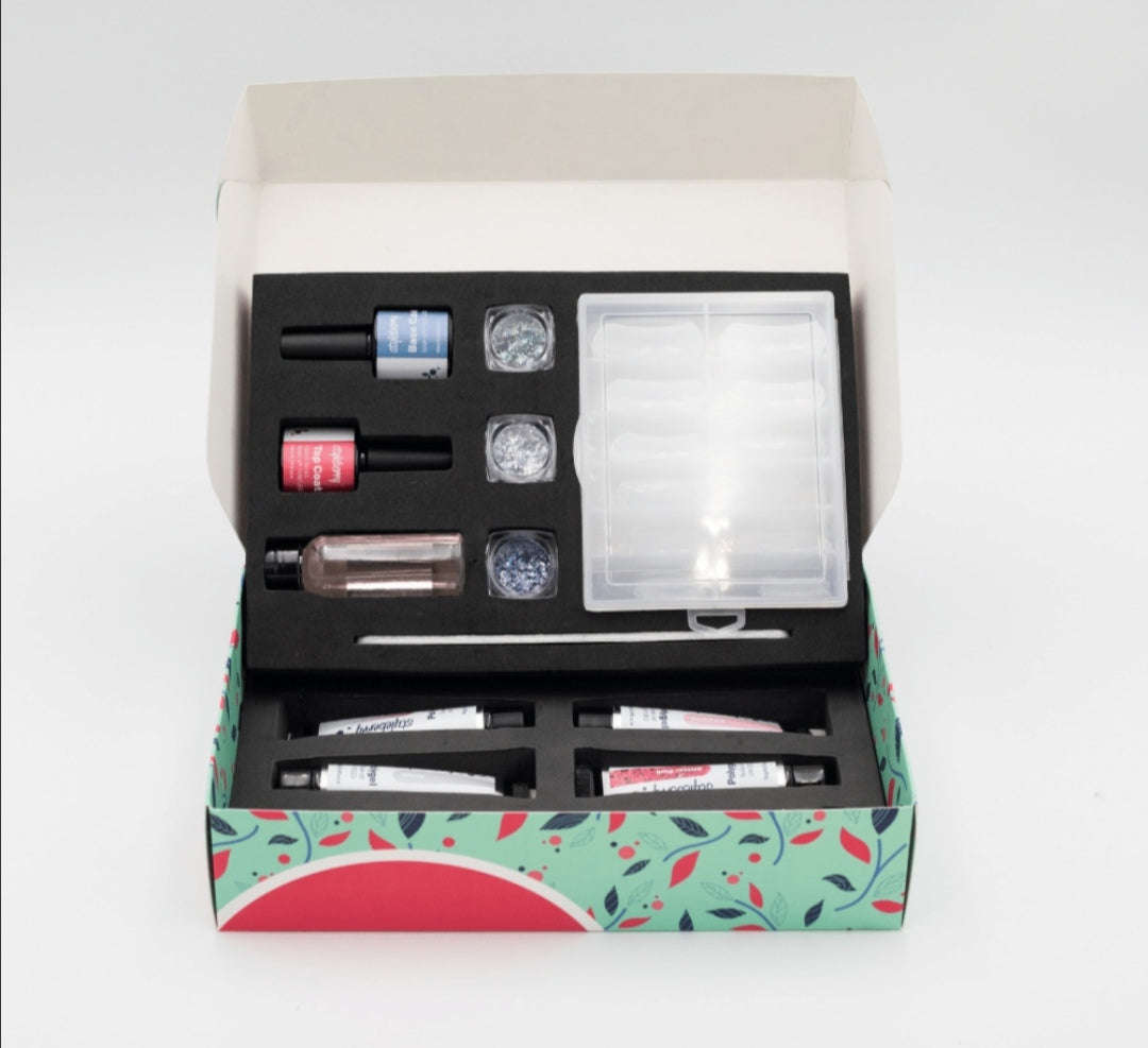 Polygel Nail Extension Kit With Tips