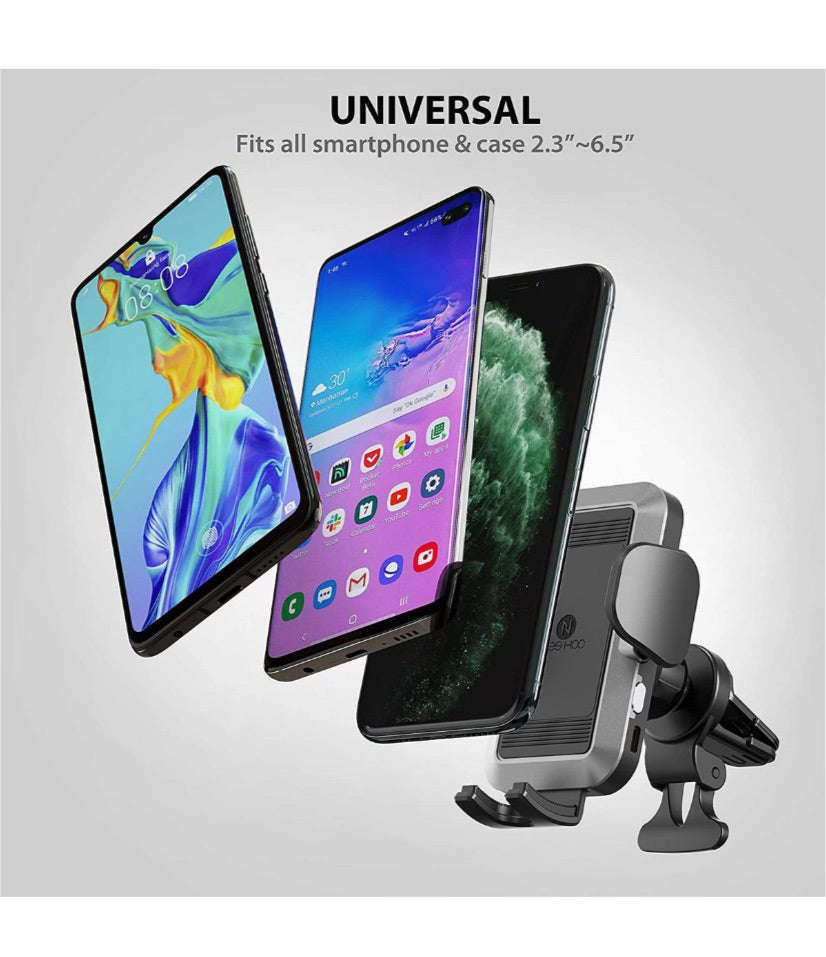 Automatic Car Phone Mount, USB or Battery Powered