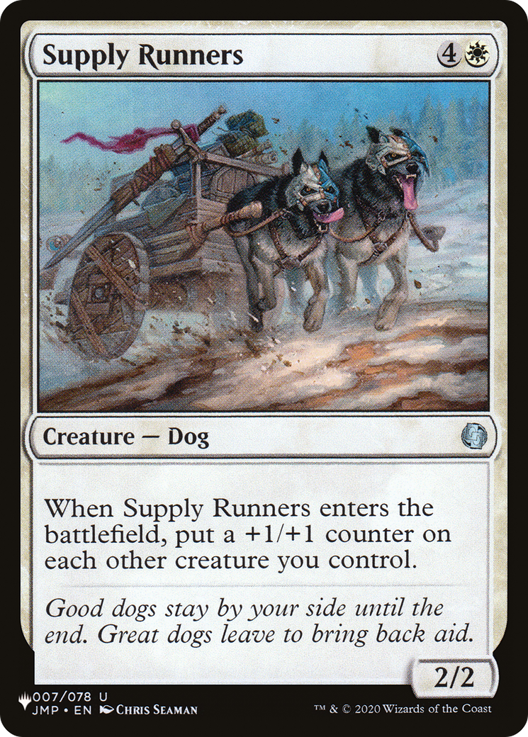 Supply Runners (LIST-007/078) - The List