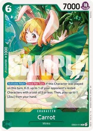 Carrot (EB03-013) - Extra Booster: One Piece Heroines Edition Foil