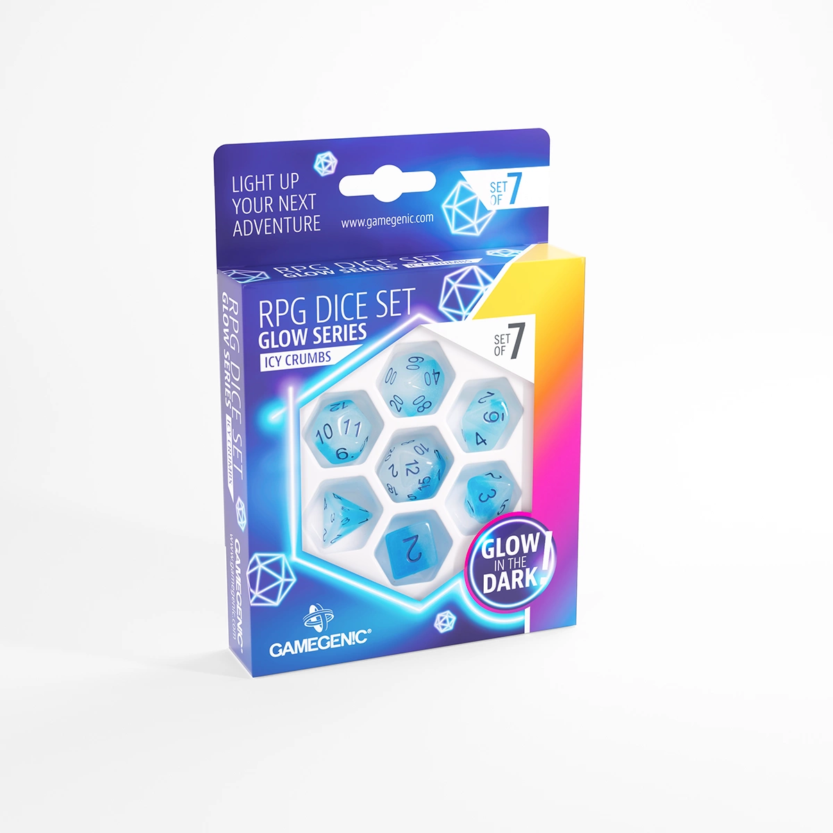 Gamegenic - RPG Dice Set (Glow Series)