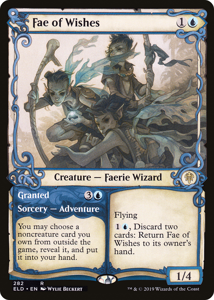 Fae of Wishes (Showcase) (ELD-282) - Throne of Eldraine: (Showcase) Foil