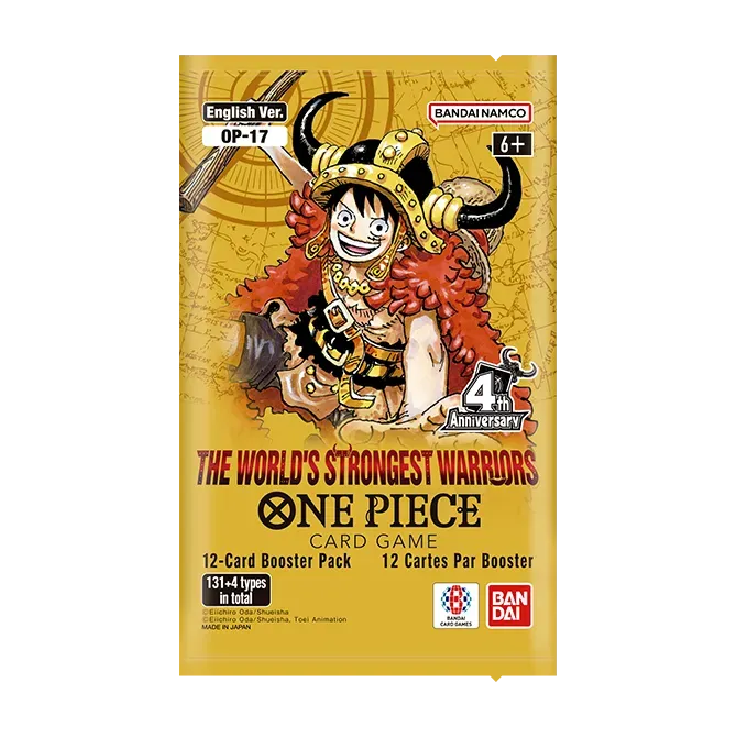 One Piece: The World's Strongest Warriors (OP-17) - Booster Box
