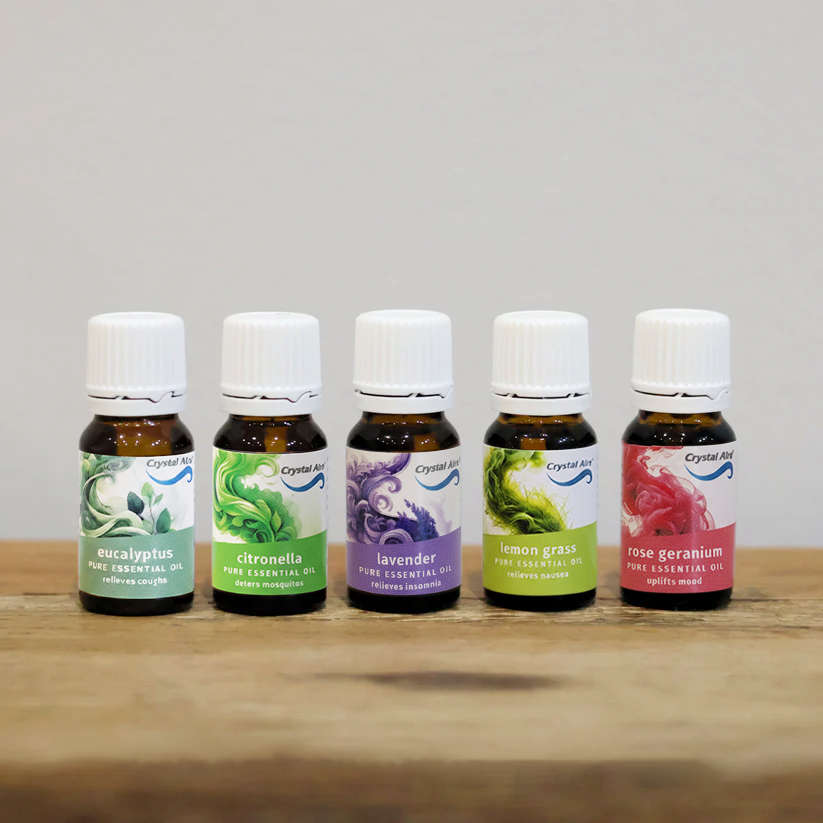 Crystal Aire 5 Pack 10ml Assorted Essential Oils