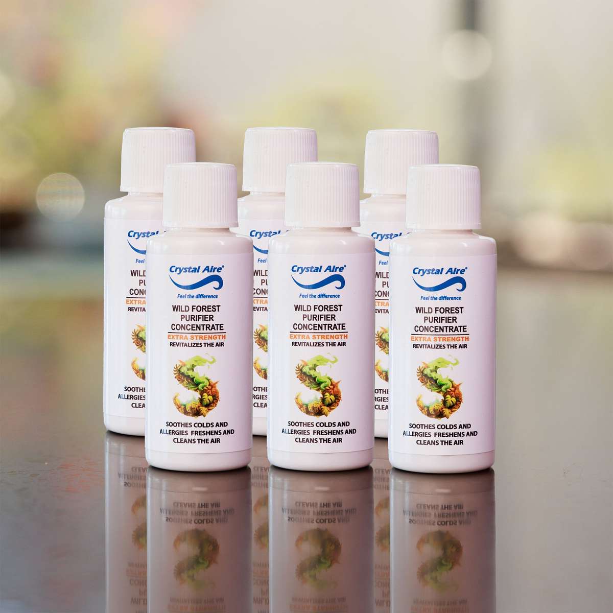 Crystal Aire 30ml Wild Forest Air Purifier Concentrates - 6 Pack