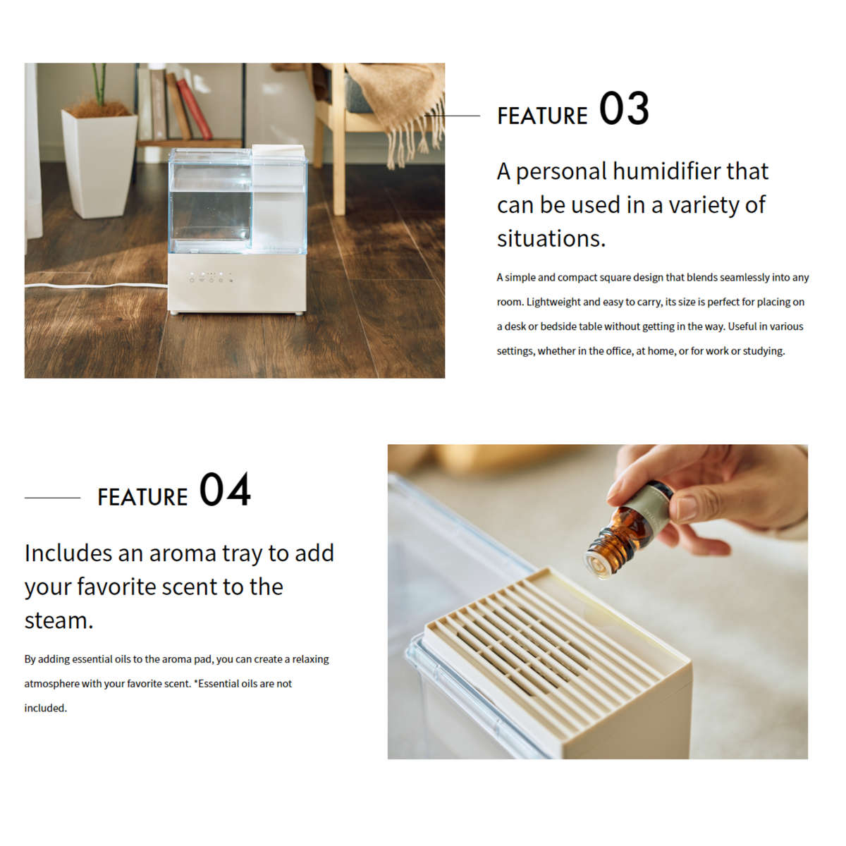 Crystal Aire 3.5L Steam Humidifier